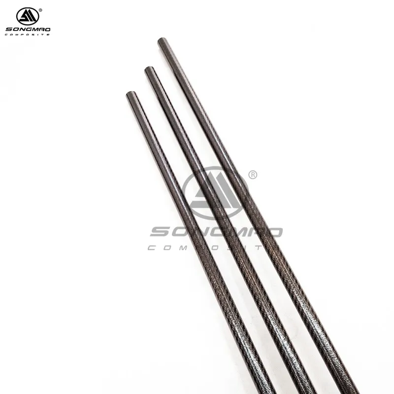 Tubo de fibra de carbono para alinhamento de supressor